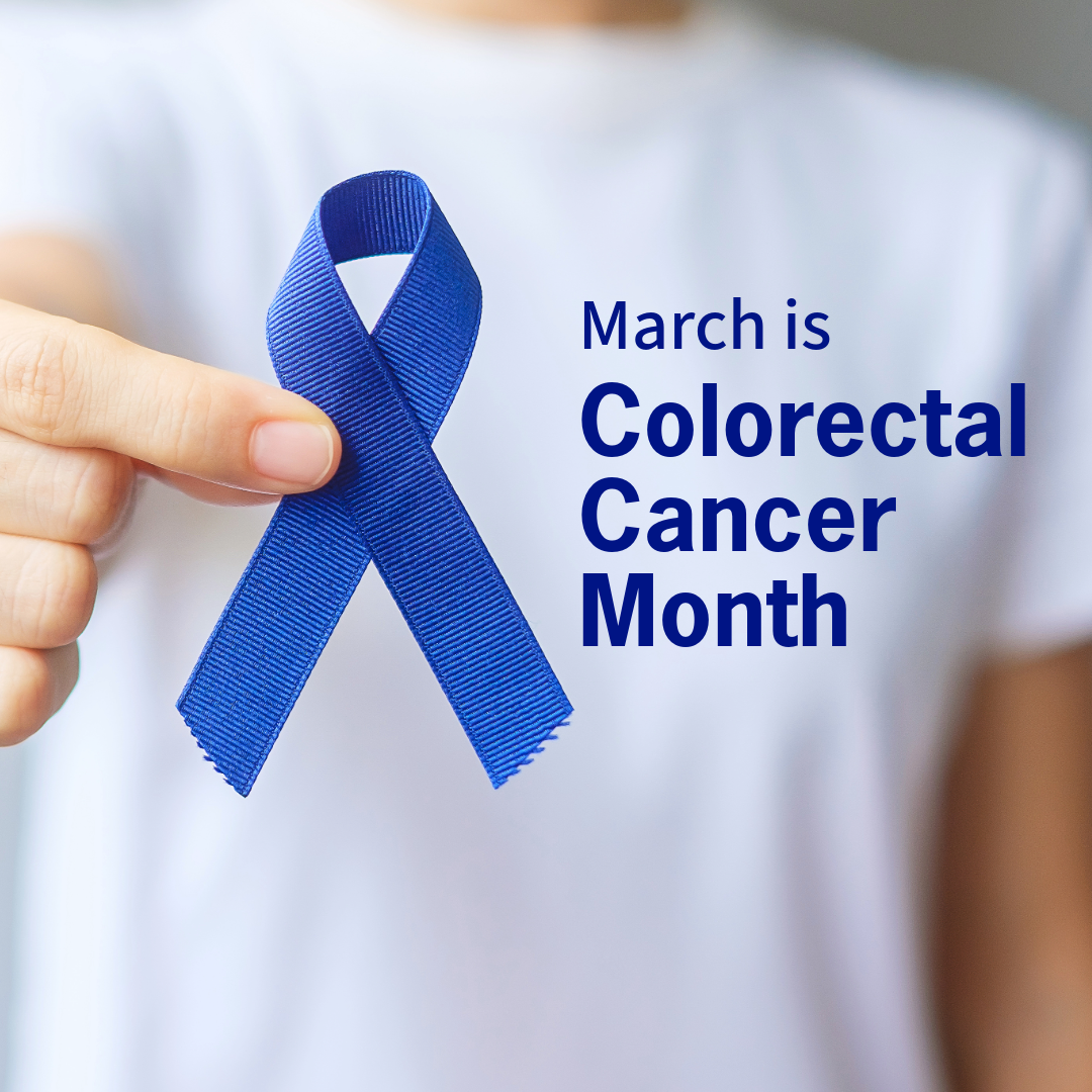 CCAM Colorectal Cancer Month Ribbon